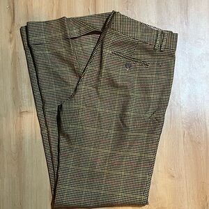 Vintage Highland Collection J Crew Wool “City Fit” Wide Leg Trouser size 6
